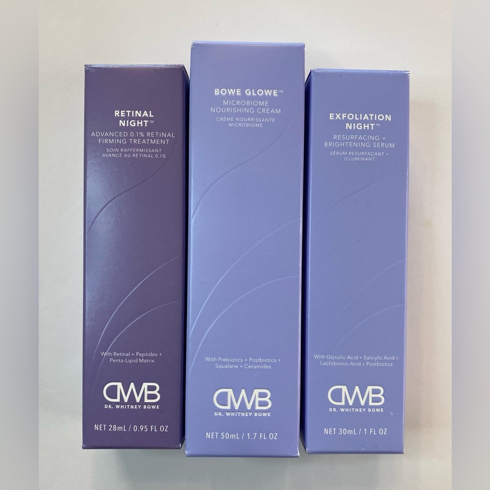 Dr. Whitney Bowe Skincare skin cycling set
